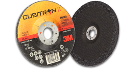 Depressed centre grinding wheels