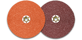 Fibre disc grinding wheels